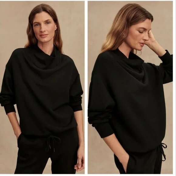 Varley Betsy pullover cowl neck Sweat size medium - Picture 2 of 5